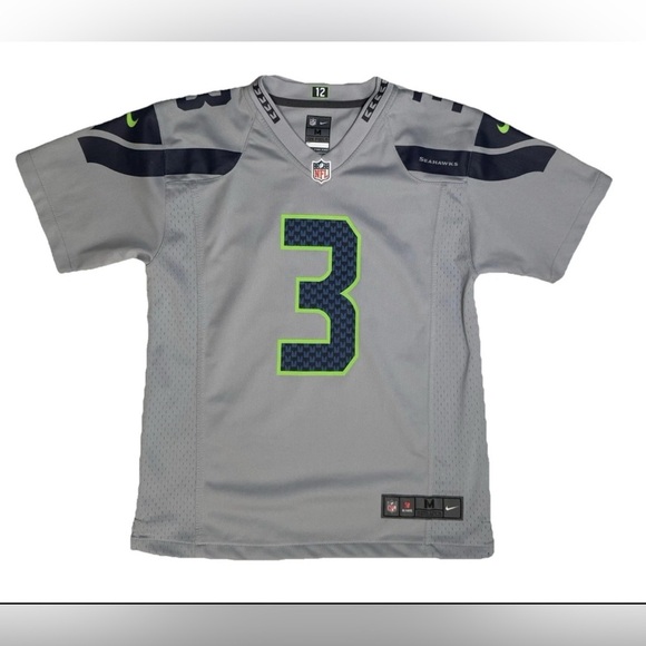 NIKE NFL ON FIELD SEAHAWKS JERSEY WILSON
#3 YOUTH M 10 12 BOYS FOOTBALL - Picture 2 of 10